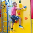 thumbnail image 2 of Rock Climbing Holds with Mounting Screw Holds Up to 230Lbs Kids Adults Rock Wall Holds Indoor Outdoor Playground Rock Climbing Wall Grips-Random Color, 2 of 9