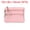 Pink, variant on Unique Bargains Leather Change Purses Small Organizer Bags Navy Blue