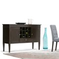 thumbnail image 1 of Atlin Designs Sideboard and Wine Rack in Tobacco Brown, 1 of 5