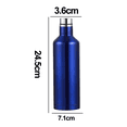 thumbnail image 2 of Stainless Steel Triple Insulated Double Walled Wine Bottle Vacuum Flask Canteen Aerator Gift Accessory, 2 of 5