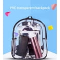 thumbnail image 4 of EQWLJWE Clear Mini Backpack Approved Clear Backpack Small for Work, Travel, Concert, Beach & Sports, 4 of 4