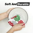 thumbnail image 6 of Sm:)e Red Dahlia Flower Boho Christmas Tea Towels, 2 Count, 6 of 6