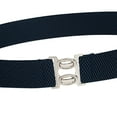 thumbnail image 5 of Abbraccia Women Elastic Waist Belt Dress Belt Casual Durable Simple Clothing Decor Lady Cinch Waistband for Dating Birthday Gift Street Deep Blue, 5 of 9