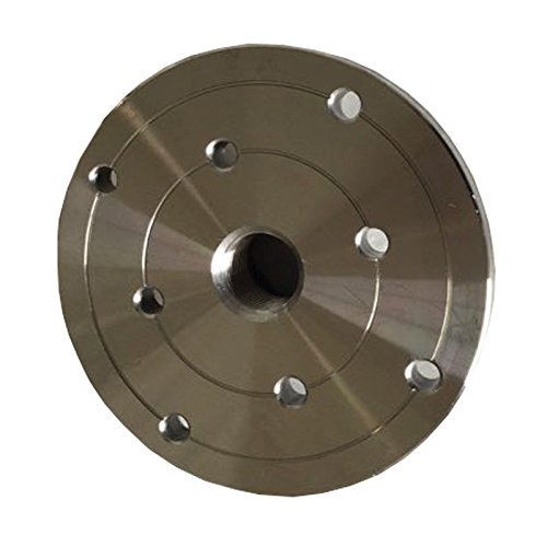 PSI Woodworking CF4 Lathe Faceplate for 3/ x 16 tpi Spindle, 4" Without Screwchuck