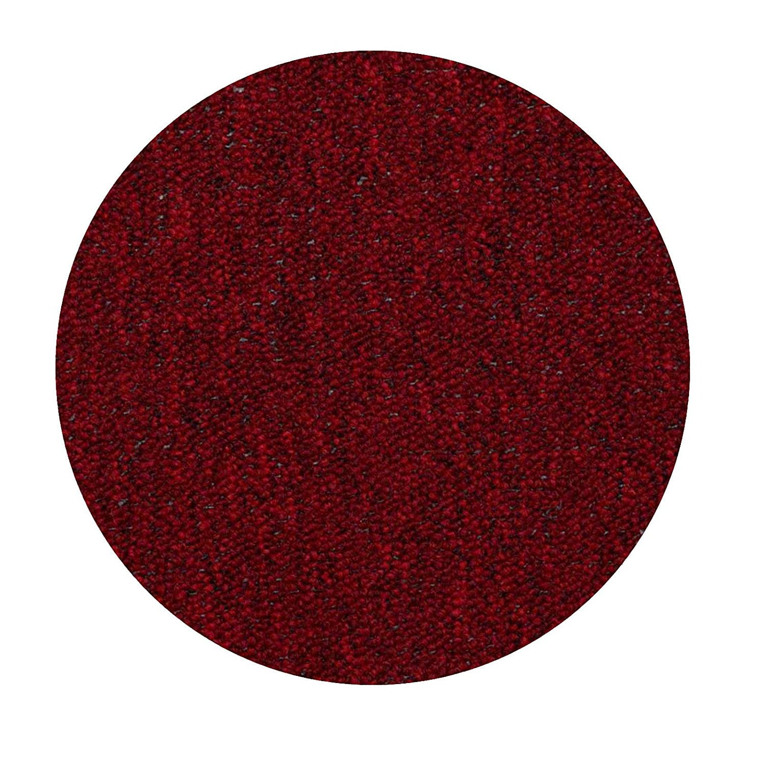 Indoor Outdoor Commercial Rugs Red Color 9' Round Area Rug