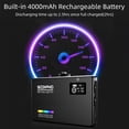 thumbnail image 4 of Amdohai SOOPHO P10 RGB LED Panel Lights Video Fill Light Full Color Camera Light, 4 of 9