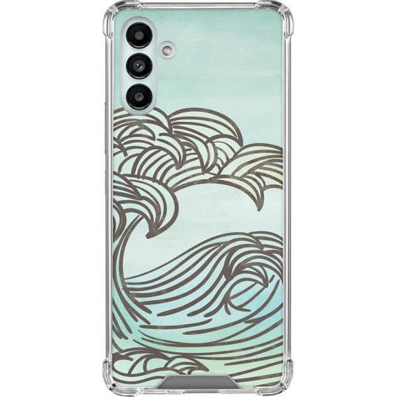 Skinit Illustration Art California Big Wave Galaxy A13 5G Clear Case