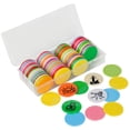 thumbnail image 1 of Juego de fichas CZYY DND de borrado húmedo y seco, 100 colores, 3,8 cm, 1 of 8