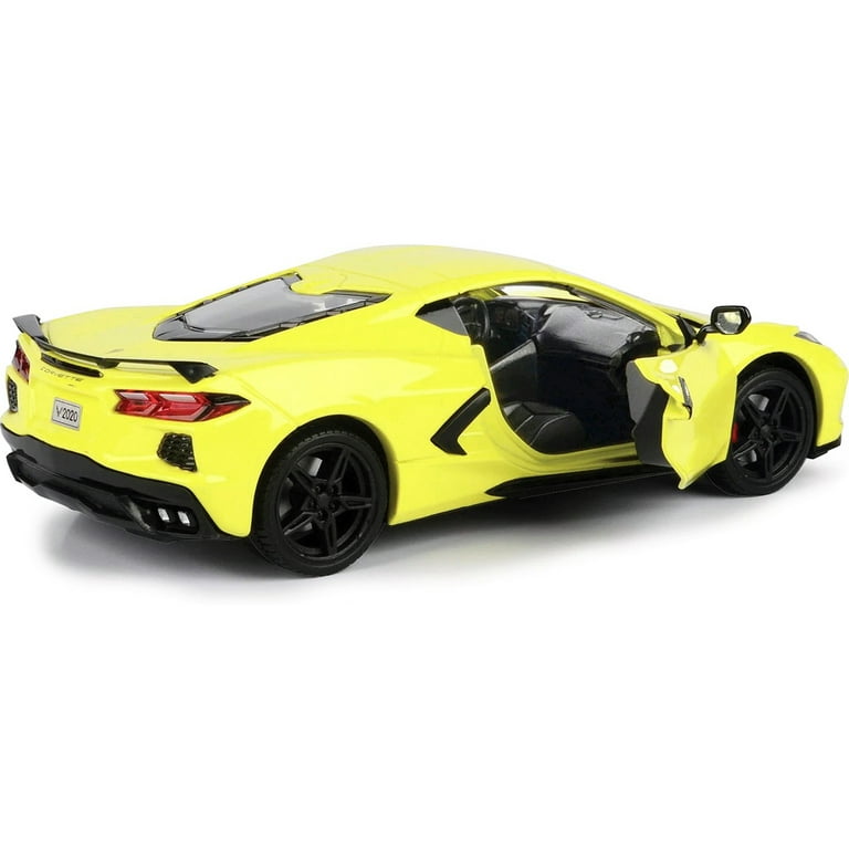 2020 Chevrolet Corvette C8 Stingray Black with Gray Stripes