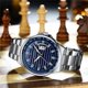 thumbnail image 3 of Reloj Curren Masculino Resistente al Agua 8375 Plateado Azul, 3 of 3