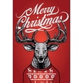 thumbnail image 4 of Awkwardstyles J'ai des Hos dans Différents Codes de Zone Pull Laid de Noël Col Rond 2TG Rouge, 4 of 4