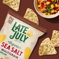 thumbnail image 2 of Late July Sea Salt Multigrain Organic Tortilla Chips, 7.5 oz Bag, 2 of 11