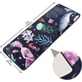 thumbnail image 5 of Mermaid Whale Kitchen Rugs Non-Slip Soft Doormats Bath Carpet Floor Runner Area Rugs for Home Dining Living Room Bedroom 72" X 24", 5 of 7
