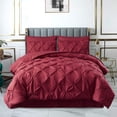thumbnail image 5 of 8 Pieces Pintuck Comforter Set White - Twin, 5 of 5