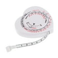 thumbnail image 1 of Lefu 1.5m Heart BMI Body Mass Index Tape Measure Calculator Muscle Rule Tape tool, 1 of 8