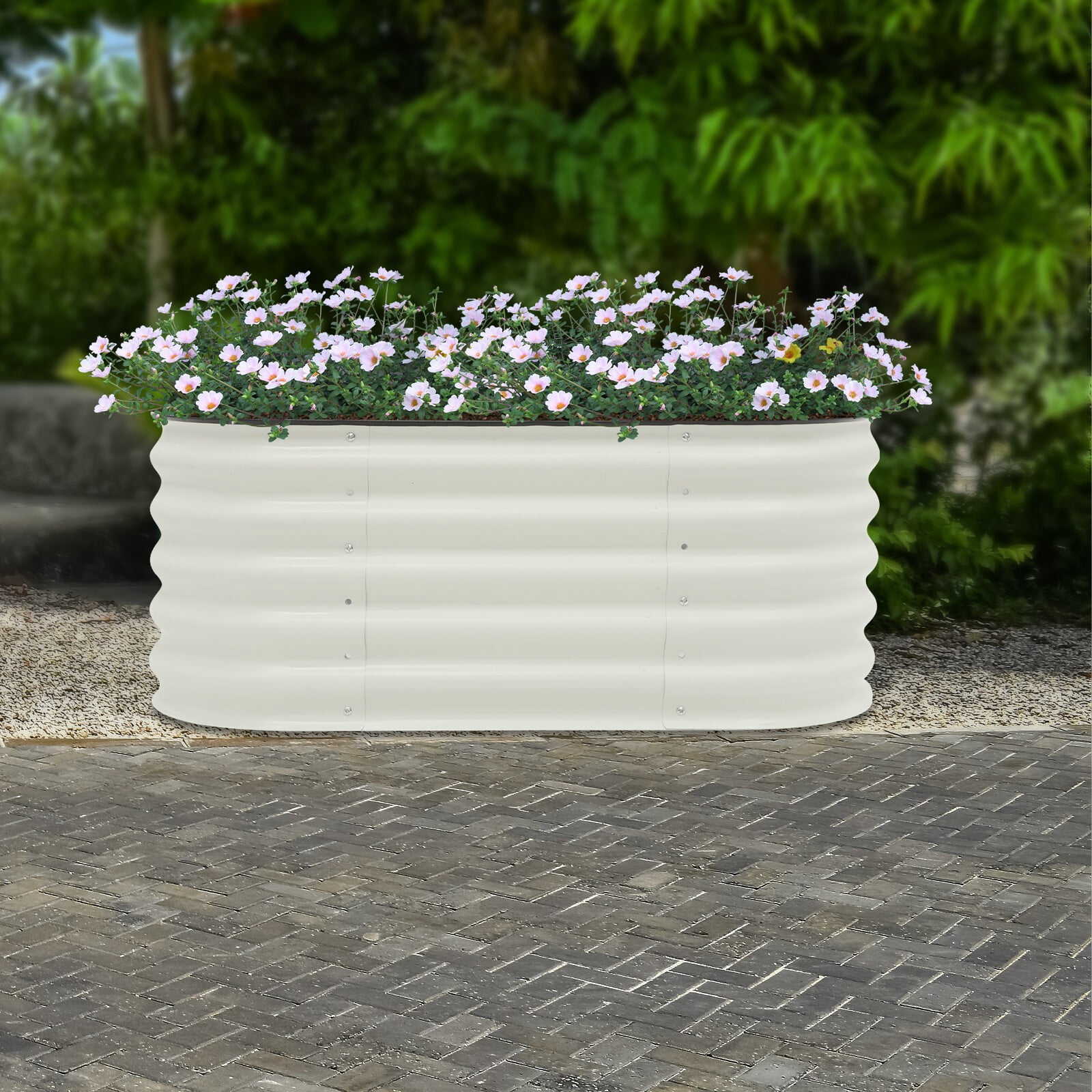DENEST Raised Garden Bed, Garden Beds, Outdoor Garden Raised Planter Box