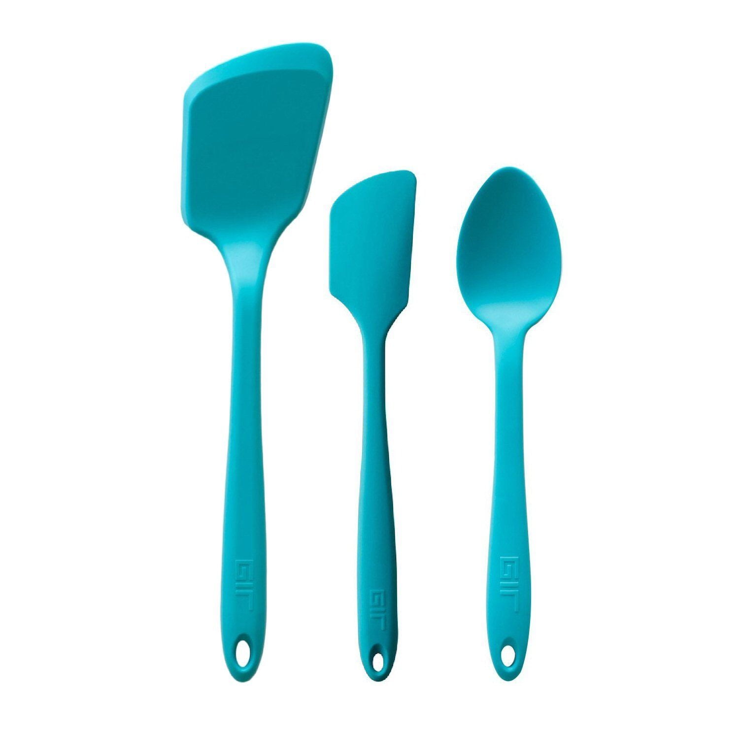GIR Get It Right All Silicone Mini Spoon, Spatula & Flipper 3pc Set