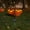 D, variant on Halloween Solar Lights Outdoor Garden Decor, Orange Jack-O'-Lantern Solar Stake Light with Auto Dusk-To-Dawn Glow, 23.6in for pathway Lawn Flower Bed, Warm Festive pathway Marker