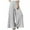 Gray, variant on Babysbule Yoga Pants for Women Plus Size Women Fashion Casual Solid Color Pocket Fold Loose Full Length Pants