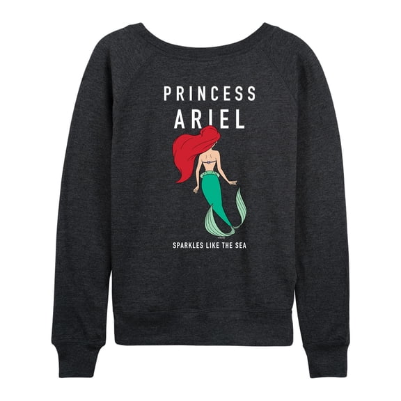 Disney Princess - Princess Ariel - Women's Lightweight French Terry Long Sleeve Shirt