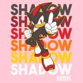 thumbnail image 2 of Girls Sonic the Hedgehog Shadow Stack T Shirt, 2 of 4