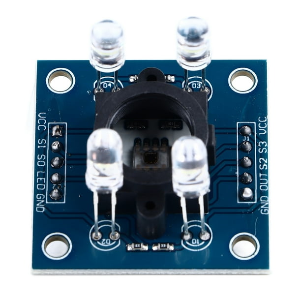 Sensor de reconocimiento de color sensor de color GY 31 TCS3200 Placa ...