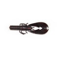 thumbnail image 1 of X Zone 15911 3.25" Craw Finesse Muscle du dos, Flocon Rouge Noir, Lot de 8, 1 of 1