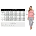 thumbnail image 3 of iClosam Womens Pajamas Set Loungewear Cotton Long Sleeve Sleepwear 2-piece Pjs, S-XXL, 3 of 8