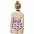 thumbnail image 2 of Hello Kitty Girls One Piece Swimsuits Hawaiian Summer Swimwear Beach Bathing Suit Outfits, 2 of 7