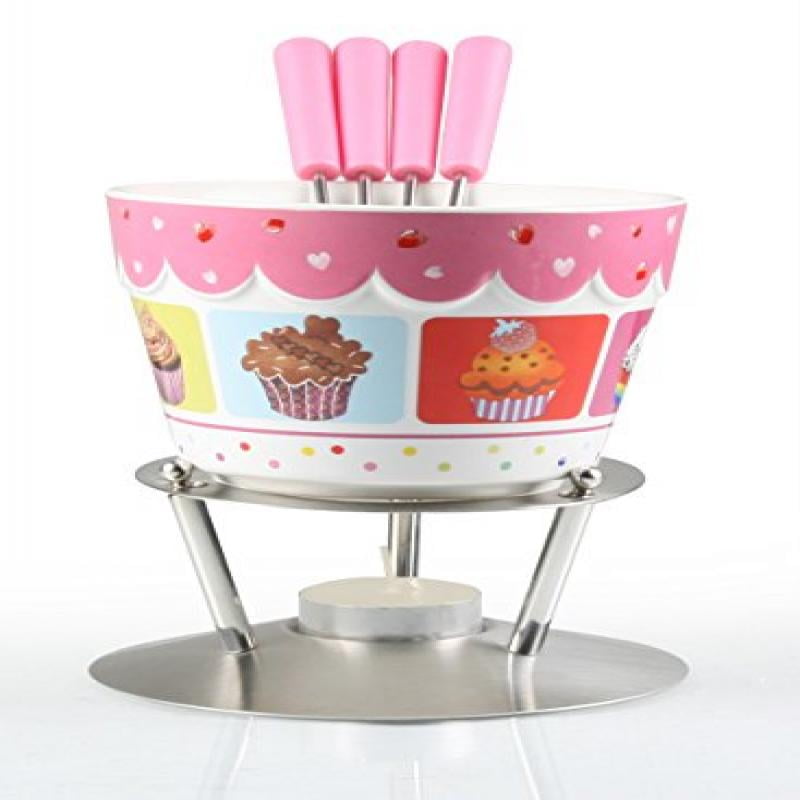 Artestia Chocolate Fondue Set Cupcake Party (6 Pieces) by