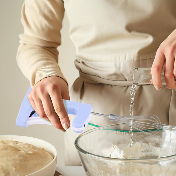 AURARMLET Electric Stainless Steel Kitchen Whisk with 12 Wires for Easy Blending, Baking, Mixing and Cooking