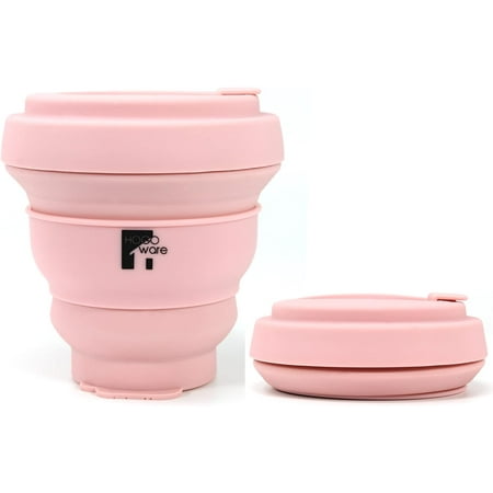 

Collapsible Coffee Mug 12oz - Insulated Tumbler with Lid - Silicone Reusable Cup