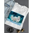 thumbnail image 3 of 5 Tailed Fox T-Shirt Women -Anthony Chirstou Designs, Female 3X-Large, 3 of 4