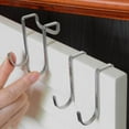 Over Hook 304 Stainless Steel Multiple Use S Shaped Hanging Over The Door Hooks