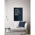 thumbnail image 6 of Sleep All Day, Dance All Night Painting Print on Wrapped Canvas, 6 of 7