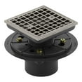 thumbnail image 4 of Square Design Tile-in Shower Drain in Vibrant Brushed Nickel, 4 of 4