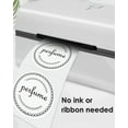 thumbnail image 4 of QUEST -3 Round Direct Thermal Labels Circle Sticker 750 Labels/Roll Self-Adhesive, 4 of 6