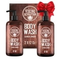 thumbnail image 1 of Gel de baño Viking Revolution Sandalwood 360 ml con vitamina E, 1 of 6