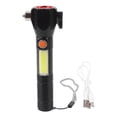 thumbnail image 1 of LED Flashlight Explosion Proof Rechargeable High Brightness Multifunctional Car Hammer Flashlight for Emergency Outdoor, 1 of 22