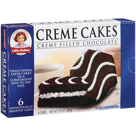 McKee Foods Little Debbie Zebra Cakes, 6 ea