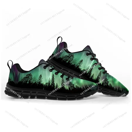 

Northern Lights Sports Shoes Mens Womens Teenager Kids Children Sneakers High Quality Sneaker Customize DIY Couple Shoe Black