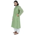 thumbnail image 2 of Atasi Traditional Long Sleeve Kurta For Men Mandarin Collar Neck Wear Party Wear, 2 of 7