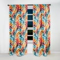 thumbnail image 6 of Designart "Prism Cheetah Whirl" Abstract Room Darkening Curtain Single Panel, 6 of 6