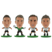Germany ensemble de figures SoccerStarz (4 pièces) Comprend Neuer, Lahm, Muller & Bastian Schweinsteiger (2 pouces de hauteur)