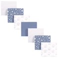 thumbnail image 1 of Hudson Baby Couvertures de Réception en Flanelle de Coton Unisexes pour Bébé Nuage Mobile Bleu Taille Unique, 1 of 1