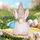 thumbnail image 5 of Conejito Peludo con Lentejuelas Brillantes, Decoración, Gnomo Sin Rostro, Lindo Conejito Peludo de Pascua, Regalo de Cumpleaños para Niños de Pascua, 5 of 7