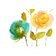 thumbnail image 2 of Loreth, Lanie 14x11 White Modern Wood Framed Museum Art Print Titled - Blooming Hues, 2 of 4