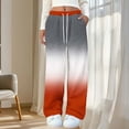 thumbnail image 4 of Vetsdori Womens Flannel Pajamas Pants Fleece Holiday Pj Bottoms Wide Leg Sleepwear Soft Pockets Lounge Pants for Women Elastic Waist, 4 of 5