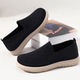 thumbnail image 6 of IEMIEMIEM Orthopedic Shoes for Women Arch Support Sneakers Lightweight Non Slip Slip on House Shoes Knitted Mesh Stretch Comfort 2026 Foam Shoes Black 7 Wide, 6 of 7
