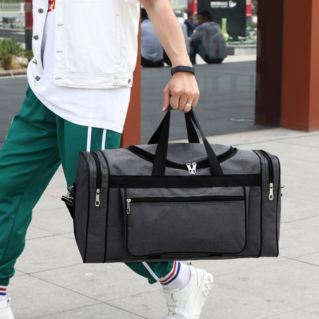 Bolsa de viaje portátil de nailon de gran capacidad para viajes de ocio JShteea Para Estrenar